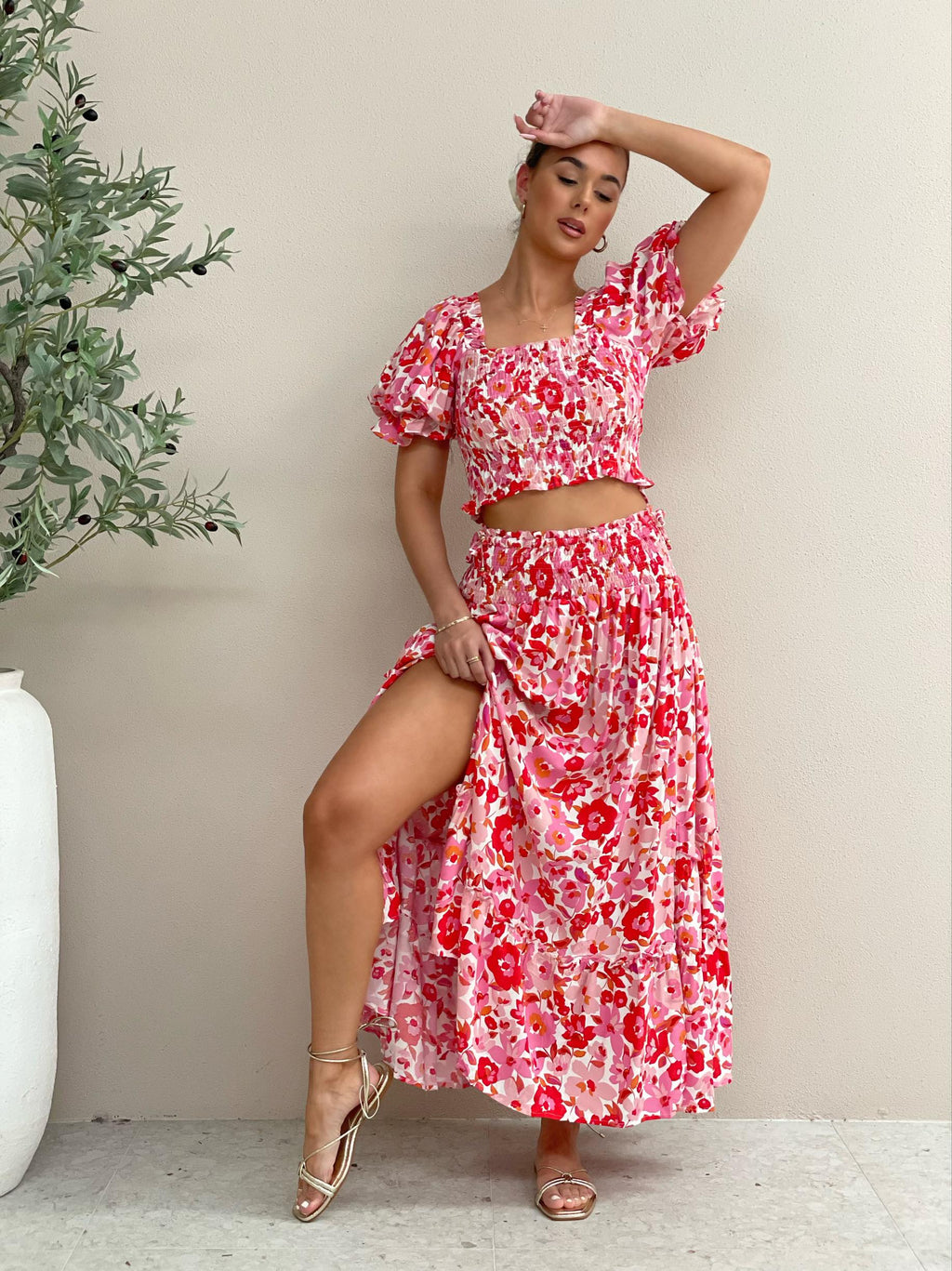 Floral Skirt